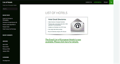 Desktop Screenshot of blr-hotels.com